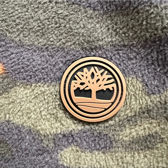 Timberland Camouflage Fleece Sweater, Boy Size 5 - Picture 3 of 11